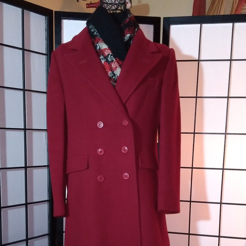 38A. Ladies Winter Wool Coat